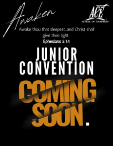 Junior Convention Coming Soon!